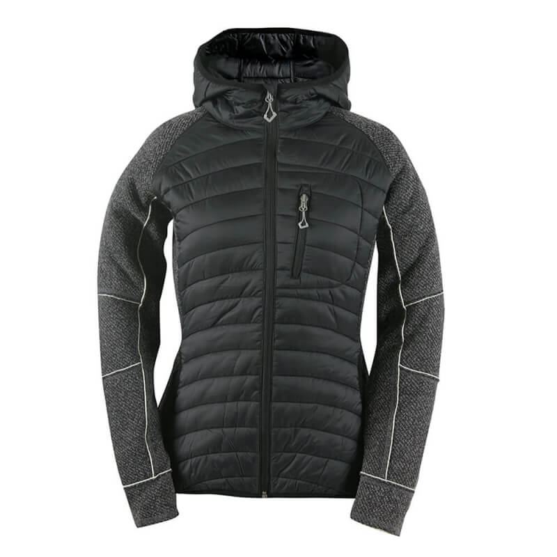 Söne Wool-Like Hybrid Jacket, black, 2117