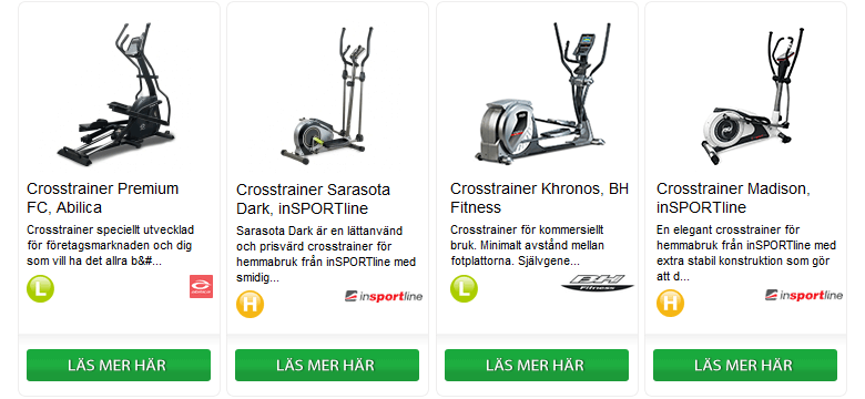 Köpguide - Crosstrainer