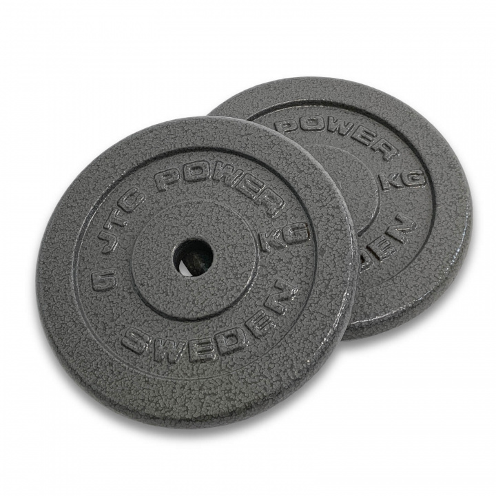 Kolla in Viktskiva metall, JTC Power, 25 mm, 2 x 5 kg hos SportGymButiken.se