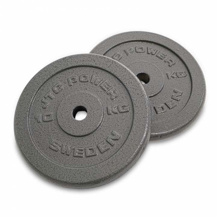 Kolla in Viktskiva metall, JTC Power, 25 mm, 1 x 10 kg hos SportGymButiken.se