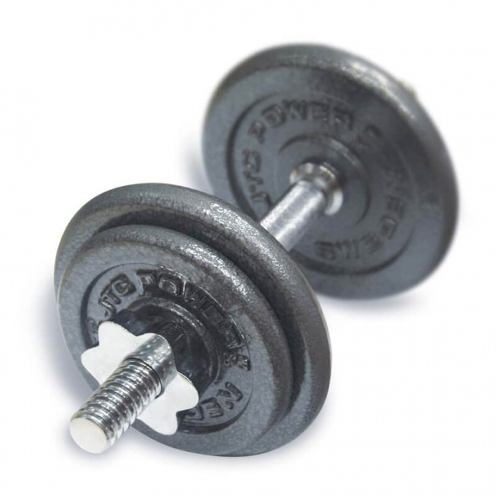 Hantelset 21 kg, JTC Power i gruppen Styrka / Hantlar & Kettlebells / Hantlar hos Sportgymbutiken.se (12-253-210)