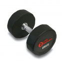 Gymhantel Pro, rakt grepp, 25 kg
