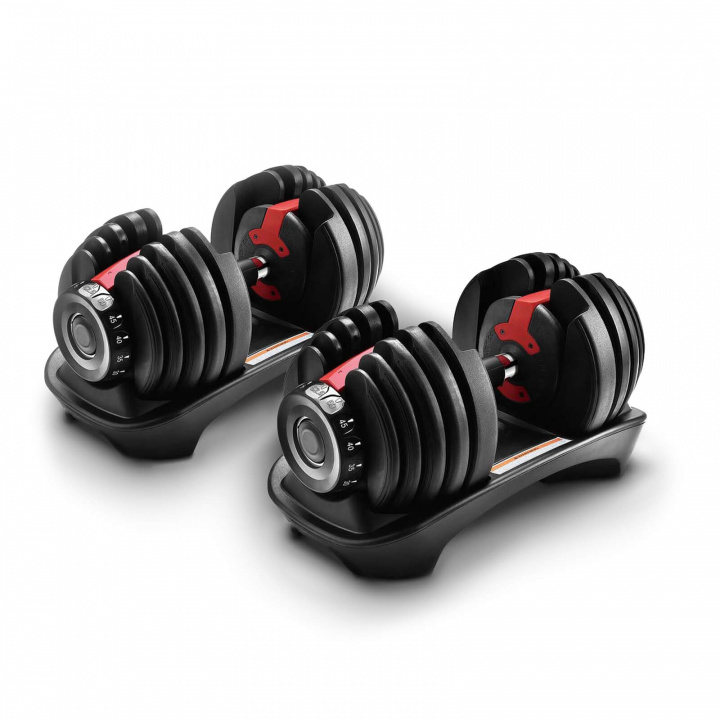 Kolla in Selector Dumbbells 2 x 2.5-24 kg, JTC Power hos SportGymButiken.se