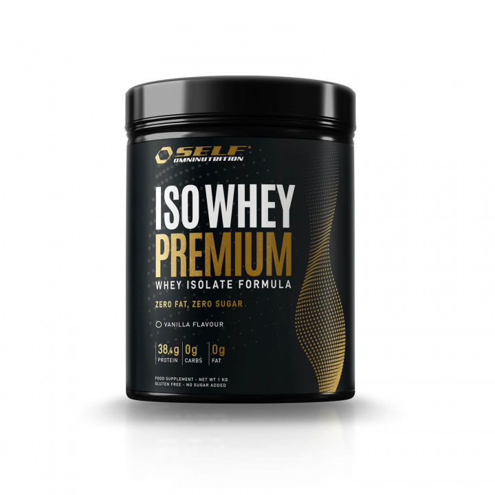 Kolla in Iso Whey Premium, 1 kg, vanilj hos SportGymButiken.se
