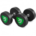Polyuretan-hantlar, 10 par: 2.5 – 25 kg