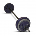 Barpump set 19,5kg, gummistång, JTC Fitness