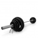 Olympiskt Skivstångsset Basic, Tri-Grip 87.5 kg, JTC Power