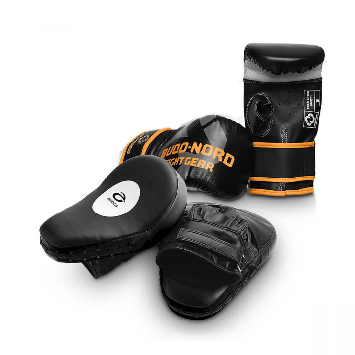 Boxercise-paket Speed Alpha, svart/orange, Budo-Nord / Abilica i gruppen Kampsport / Paket hos Sportgymbutiken.se (41-310-S-012-P)