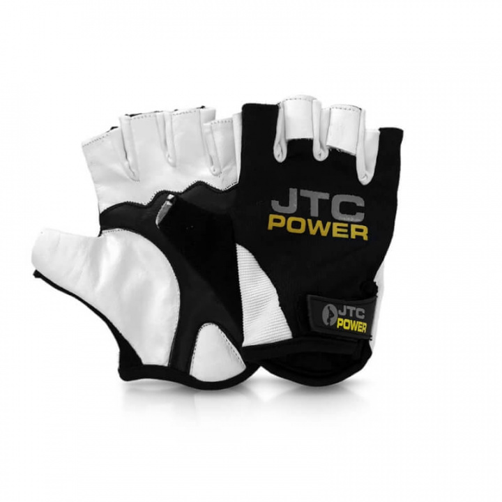 Kolla in Lifting Gloves, black/white, JTC Power hos SportGymButiken.se
