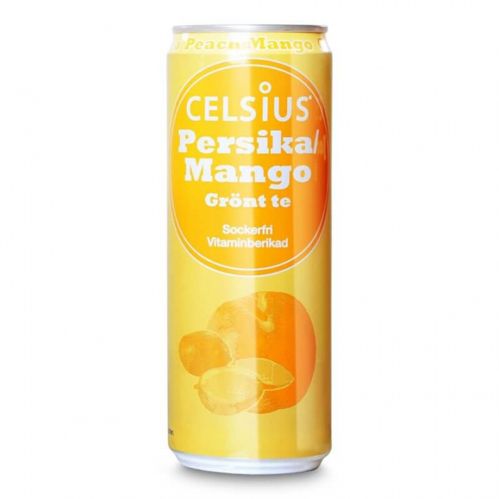 Kolla in Celsius, 355 ml, persika mango hos SportGymButiken.se