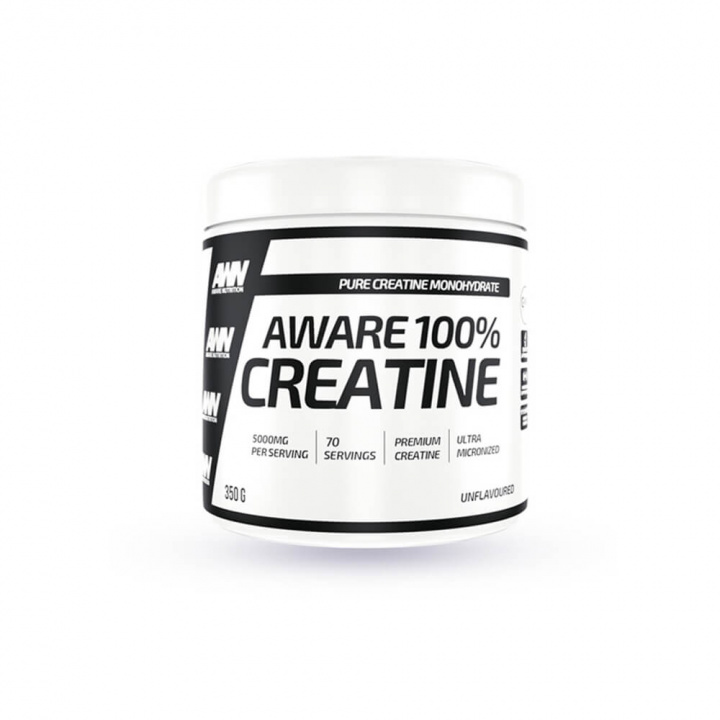 Kolla Aware Creatine 100 %, 350 g, Aware Nutrition hos SportGymButiken.se