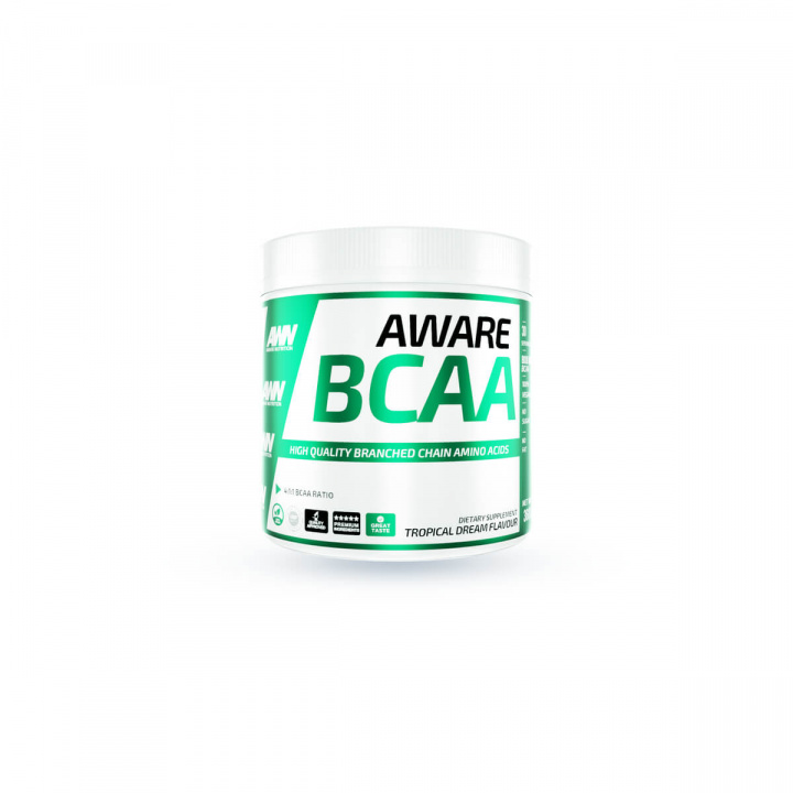 Kolla in BCAA Aware, 330 g, Tropical Dream hos SportGymButiken.se