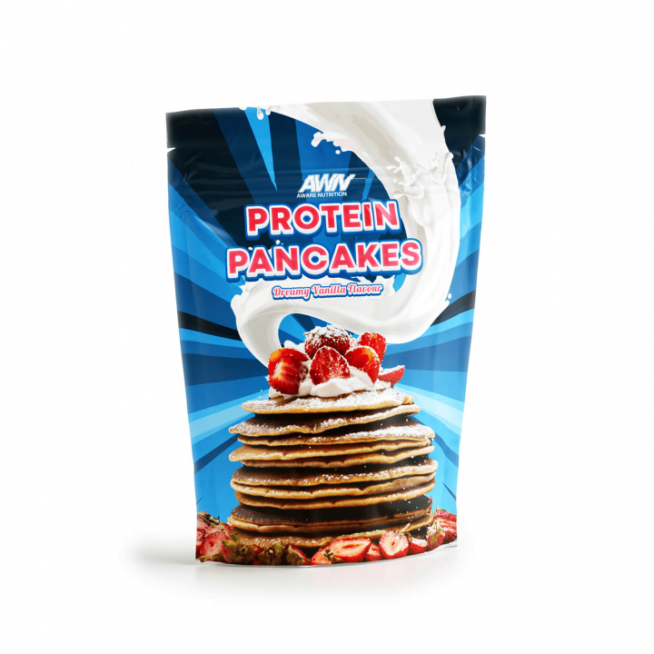 Protein Pancakes, 500 g, Aware Nutrition i gruppen Kosttillskott / Livsmedel / Gröt & Pannkakor hos Sportgymbutiken.se (AW-95042r)