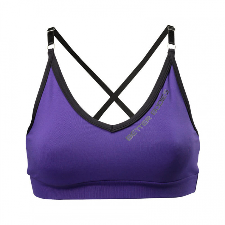 Kolla in Cherry Hill Short top, athletic purple, Better Bodies hos SportGymButik