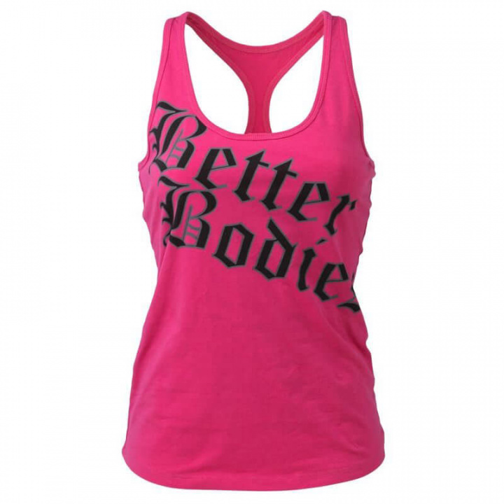 Kolla in Printed T-back, hot pink, Better Bodies hos SportGymButiken.se