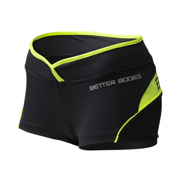 Kolla in Shaped Hotpant, lime, Better Bodies hos SportGymButiken.se