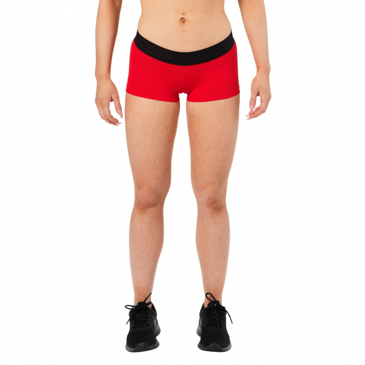Kolla in Fitness Hotpant, scarlet red, Better Bodies hos SportGymButiken.se