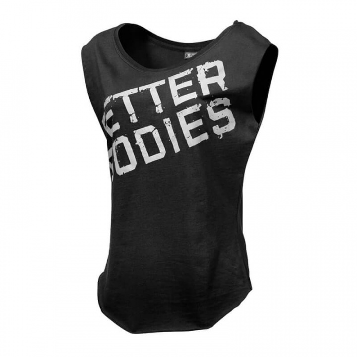 Kolla in Casual Printed Tee, black, Better Bodies hos SportGymButiken.se