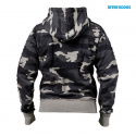 Heavy Street Hoodie, grey camo print, Better Bodies