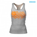 N.Y Rib T-back, grey melange, Better Bodies