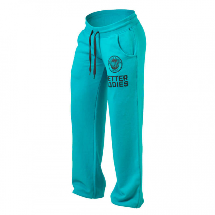 Kolla in Shaped Sweatpant, aqua blue, Better Bodies hos SportGymButiken.se