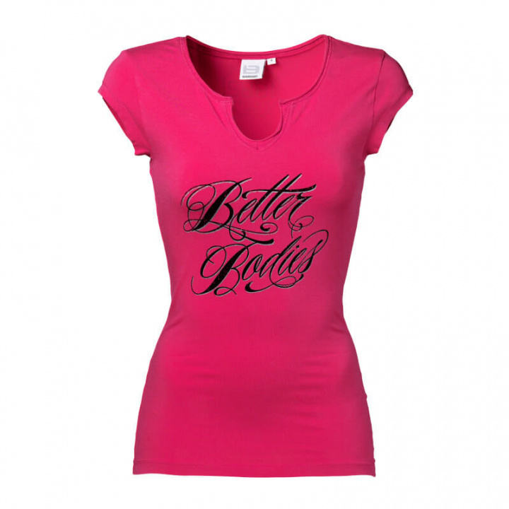 Kolla in Raw Energy Tee, hot pink, Better Bodies hos SportGymButiken.se