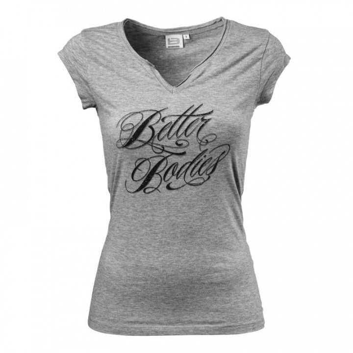 Kolla in Raw Energy Tee, grey melange, Better Bodies hos SportGymButiken.se