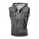 Athletic S/L Hood, antracite melange, Better Bodies