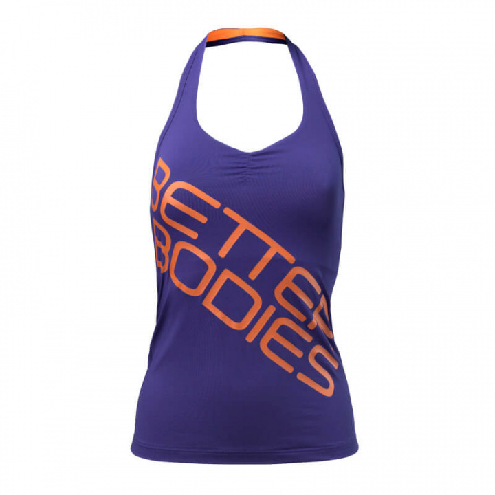 Kolla in Halterneck Tank Top, athletic purple, Better Bodies hos SportGymButiken