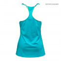 Twisted T-back, aqua blue, Better Bodies