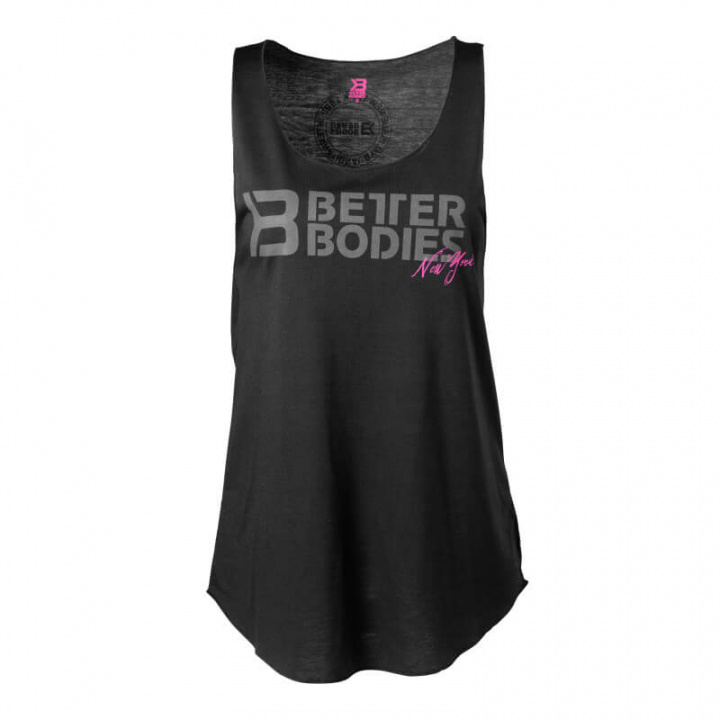 Kolla in Raw Cut Tank Top, black, Better Bodies hos SportGymButiken.se