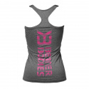 Fitness Logo Top, antracite melange/pink, Better Bodies