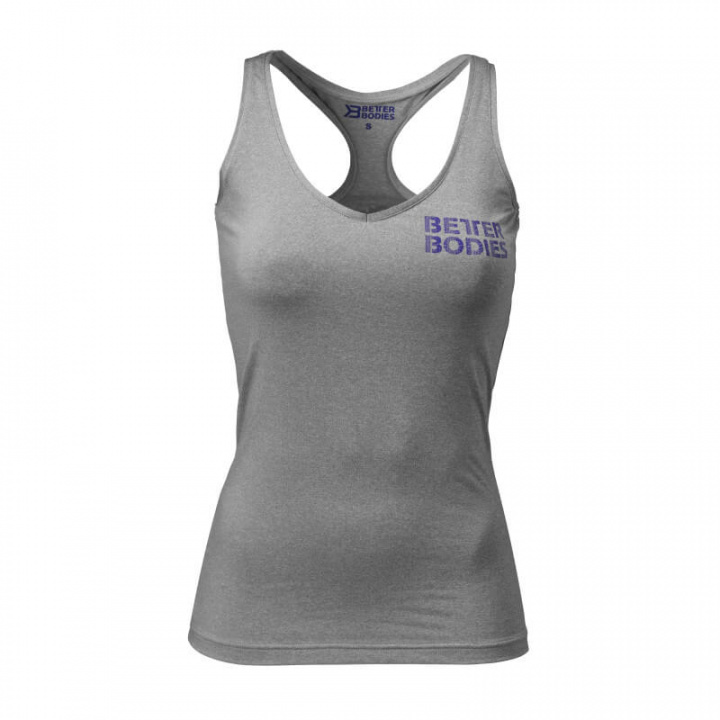 Kolla in Fitness Logo Top, grey melange, Better Bodies hos SportGymButiken.se