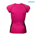 Zipped Tee, pink/black, Better Bodies