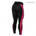 Side Panel Tights, black/pink, Better Bodies