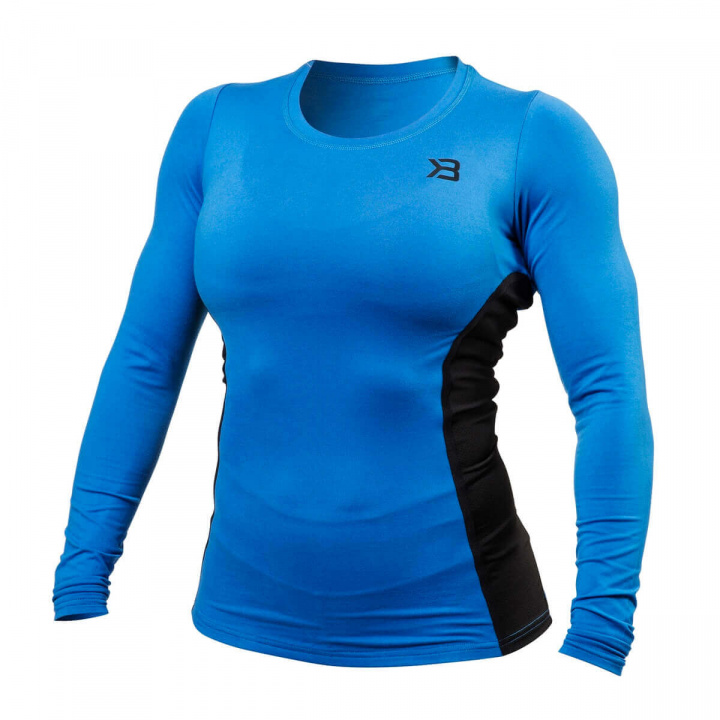 Kolla in Performance Shape Long Sleeve, bright blue, Better Bodies hos SportGymB