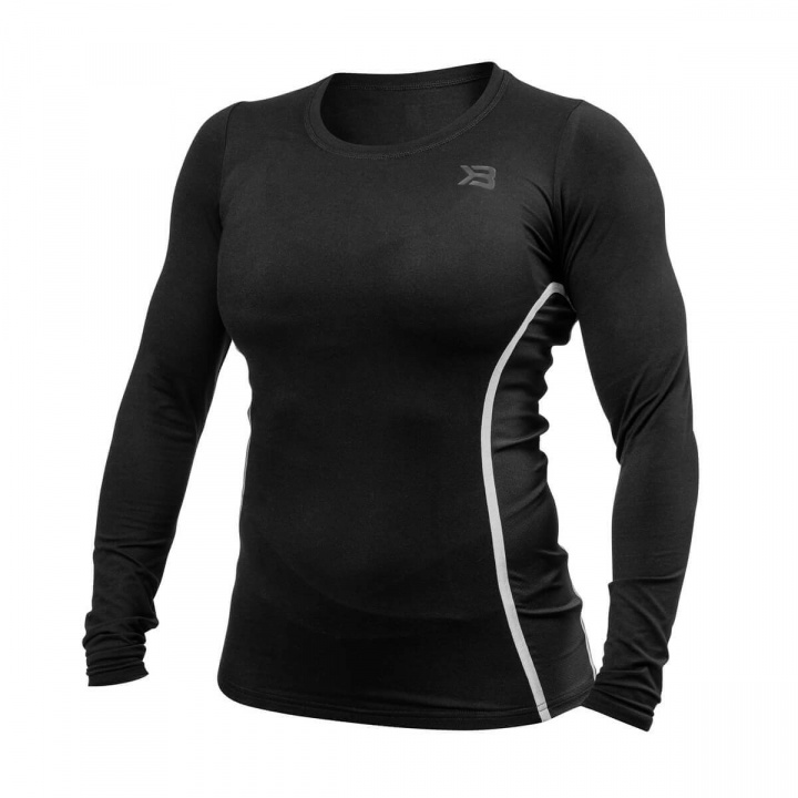 Kolla in Performance Shape Long Sleeve, black, Better Bodies hos SportGymButiken