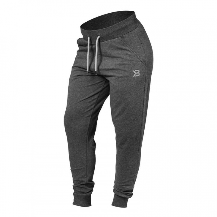 Kolla in Soft Tapered Pants, antracite melange, Better Bodies hos SportGymButike