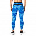 Fitness Curve Tights, blue camo, Better Bodies