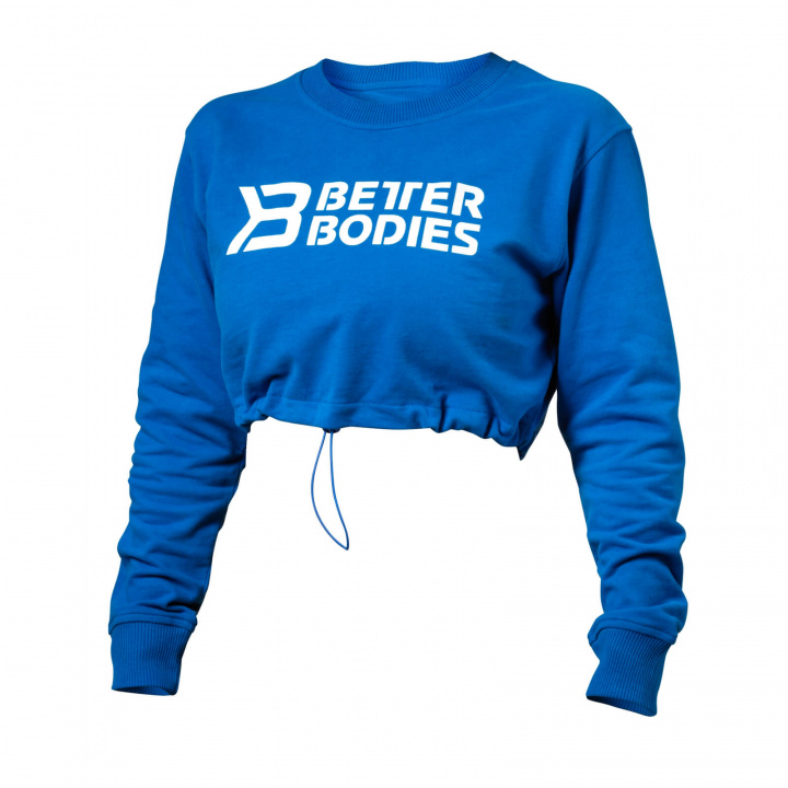 Kolla in Madison Cropped L/S, strong blue, Better Bodies hos SportGymButiken.se