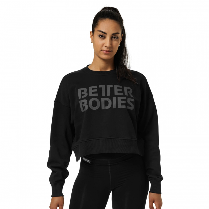 Kolla in Chelsea Sweater, black, Better Bodies hos SportGymButiken.se