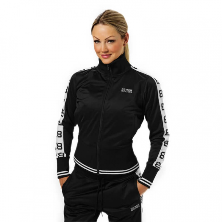 Kolla in Trinity Track Jacket, black, Better Bodies hos SportGymButiken.se