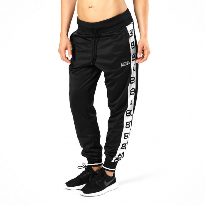 Kolla in Trinity Track Pants, black, Better Bodies hos SportGymButiken.se