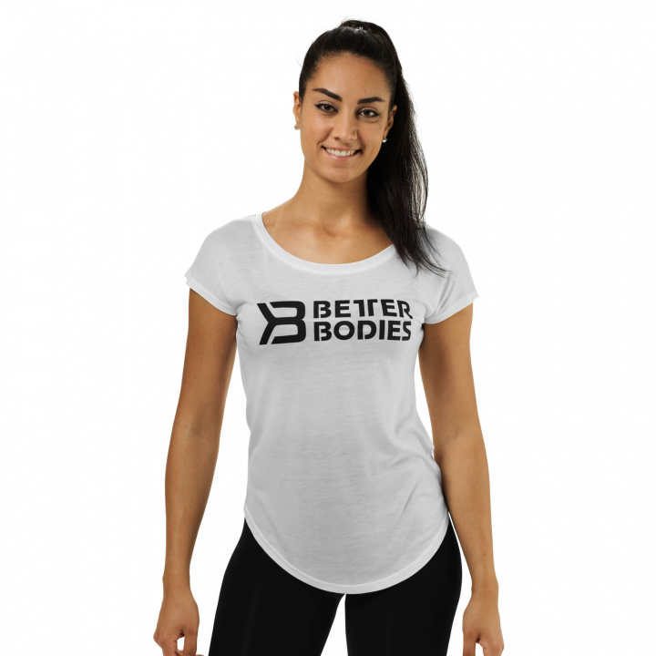 Kolla in Gracie Tee, white, Better Bodies hos SportGymButiken.se