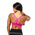 Fitness Short Top, pink print, Better Bodies