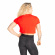 Astoria Cropped Tee, sunset red, Better Bodies