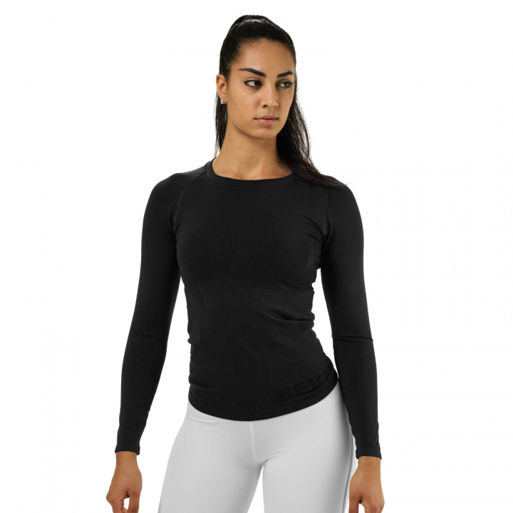 Kolla in Nolita Seamless Ls, black melange, Better Bodies hos SportGymButiken.se