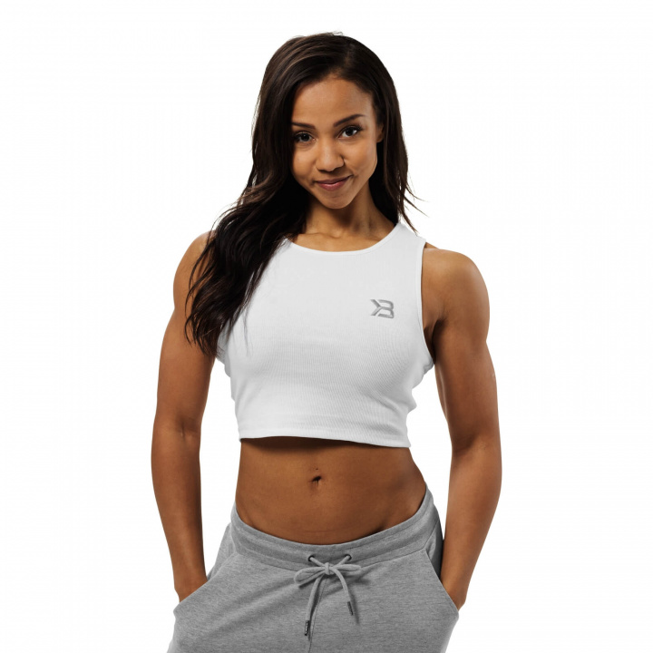 Kolla in Astoria Laced Tank, white, Better Bodies hos SportGymButiken.se