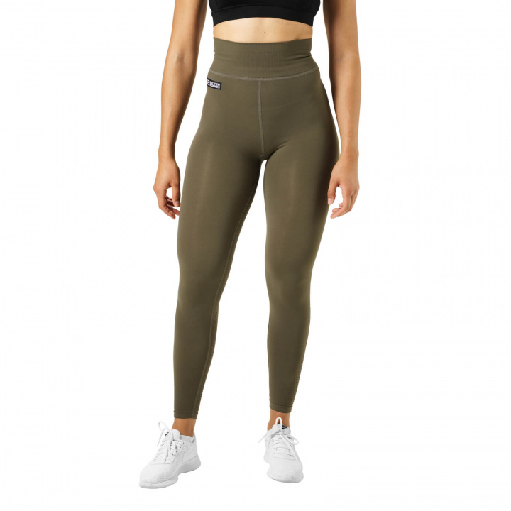 Kolla in Bowery High Tights, khaki green, Better Bodies hos SportGymButiken.se