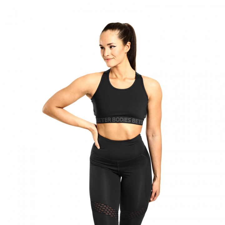 Kolla in Waverly Elastic Bra, black, Better Bodies hos SportGymButiken.se